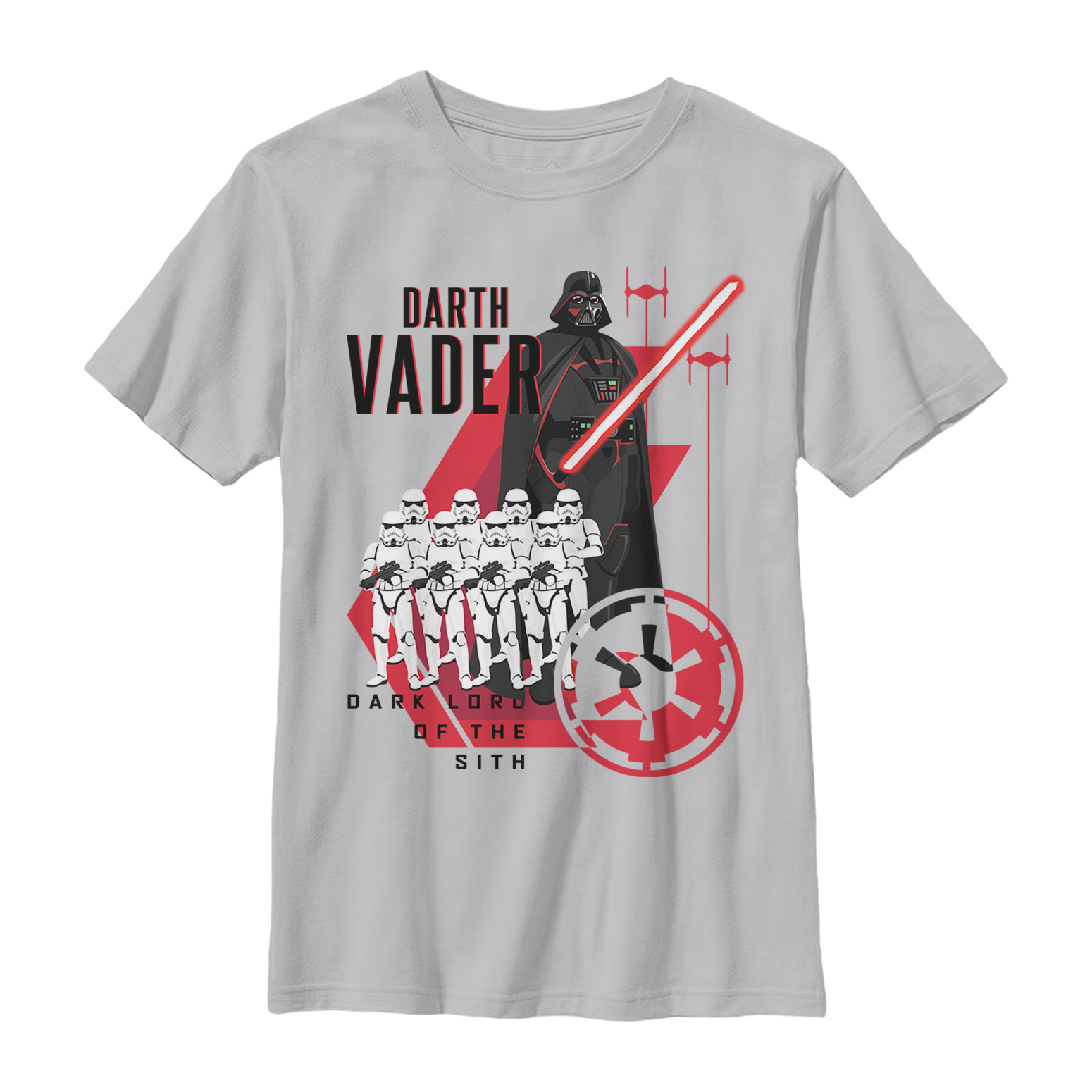 Boy's Star Wars Galaxy of Adventures Dark Army Graphic Tee Charcoal Medium